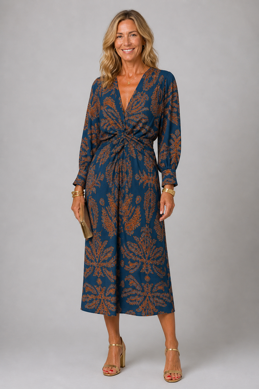 Midnight Bloom Kleid