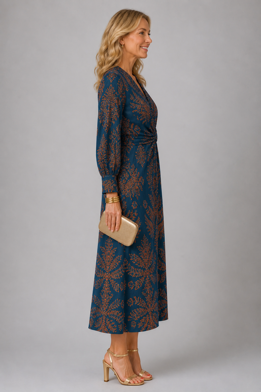 Midnight Bloom Kleid