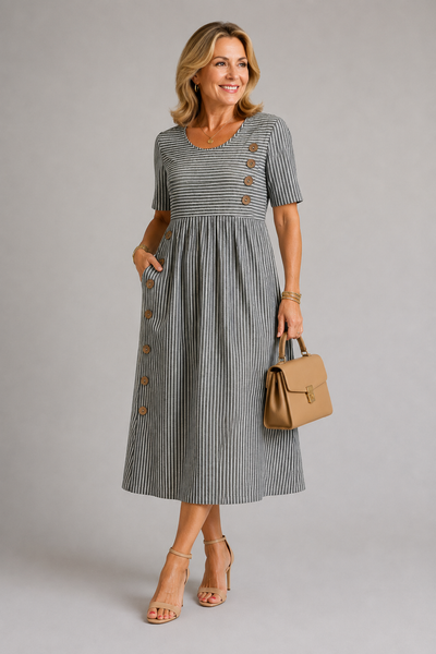 Sofia Gestreiftes Kleid