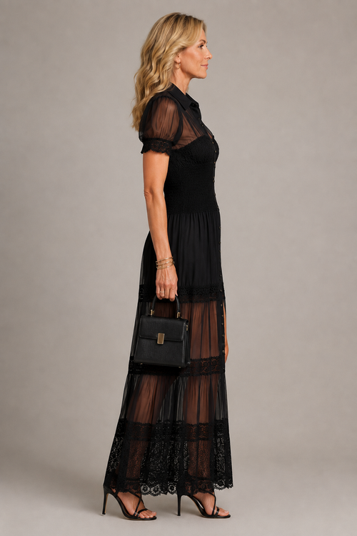 Amélie Elegantes Maxikleid