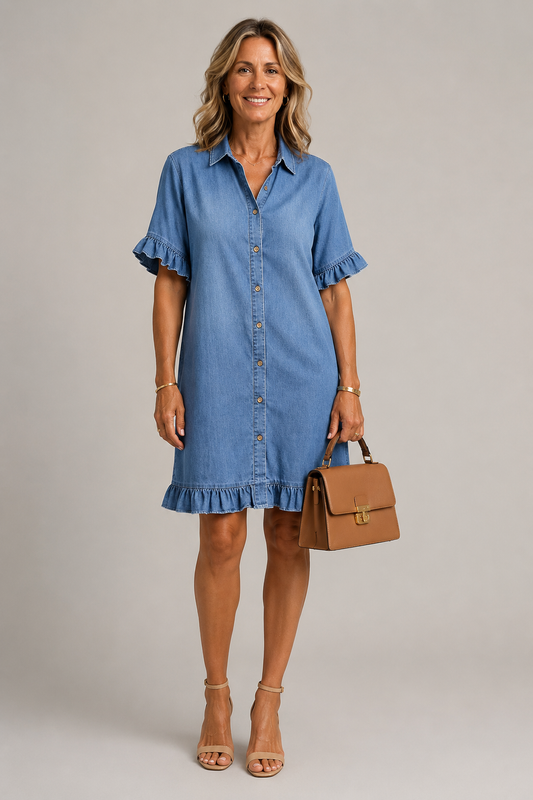 Denim Breeze Kleid