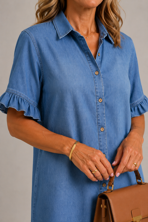 Denim Breeze Kleid