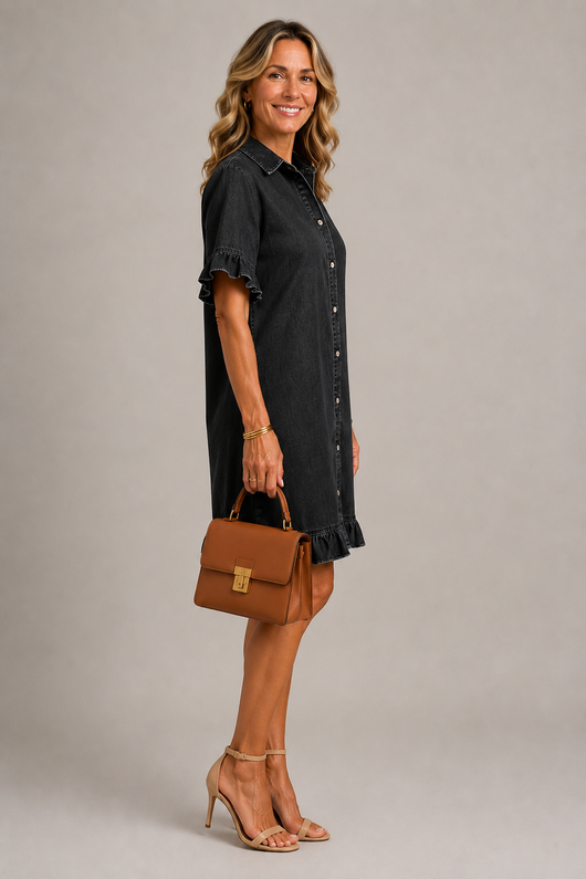 Denim Breeze Kleid