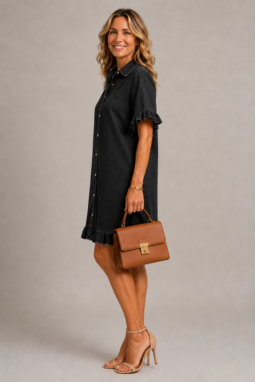 Denim Breeze Kleid