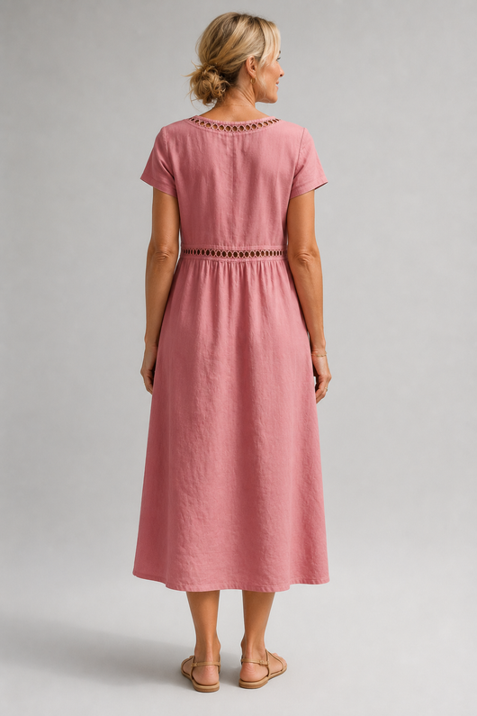Noor rosa Kleid