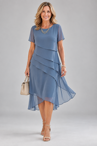 Juliette fließendes Midikleid